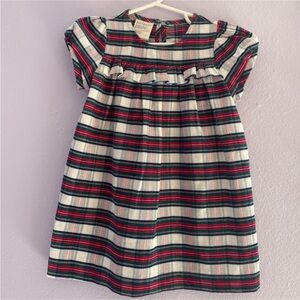 Plaid Dress with Ruffle Detail